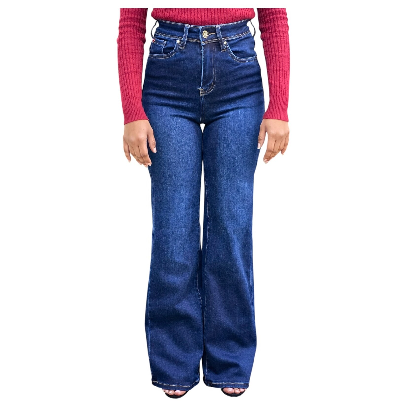 ICON ICON HIGH RISE WIGE LEG JEANS LJP-217257