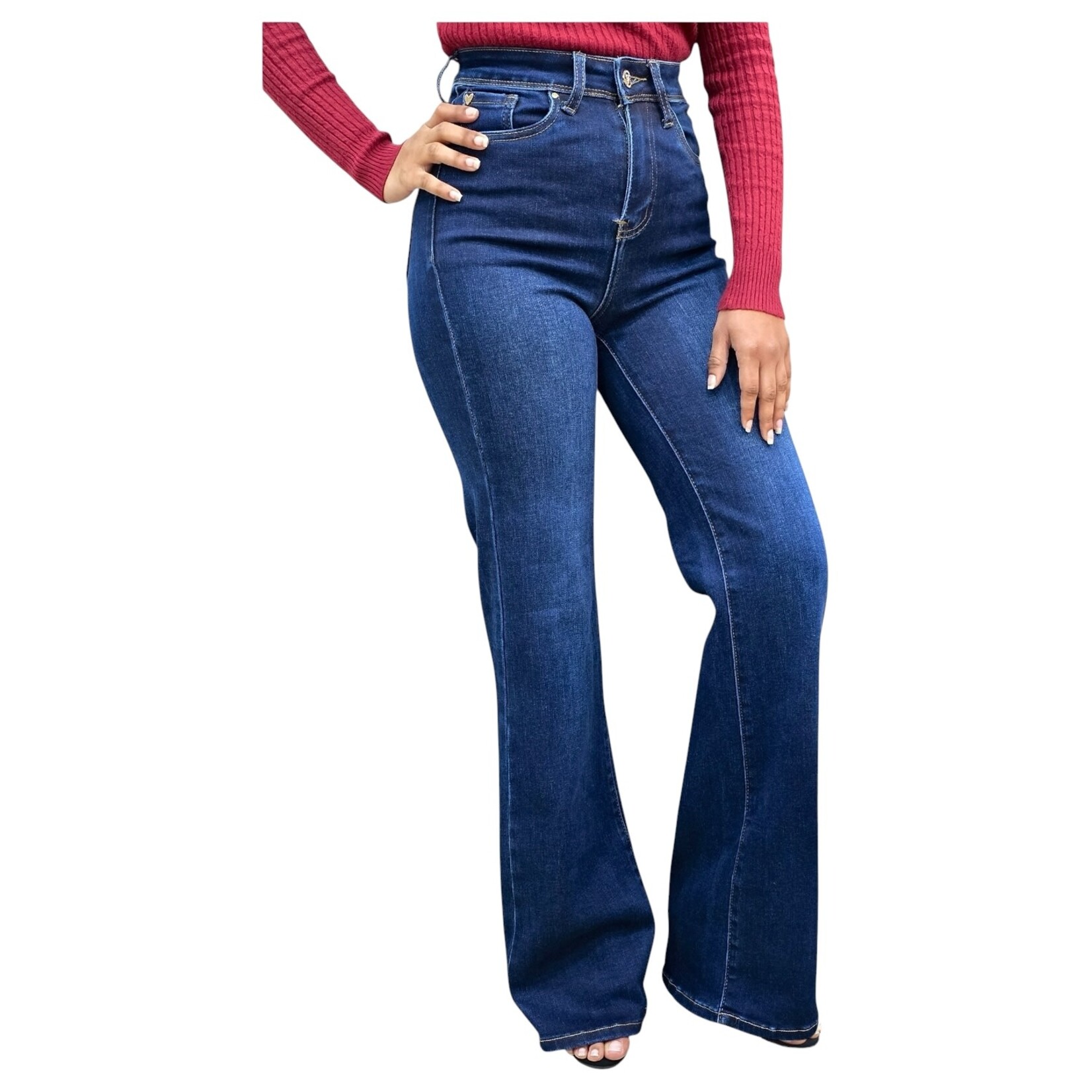 ICON ICON HIGH RISE WIGE LEG JEANS LJP-217257