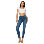 ENCORE JEANS ENCORE RAYON HIGH RISE SKINNY JEAN V1663M