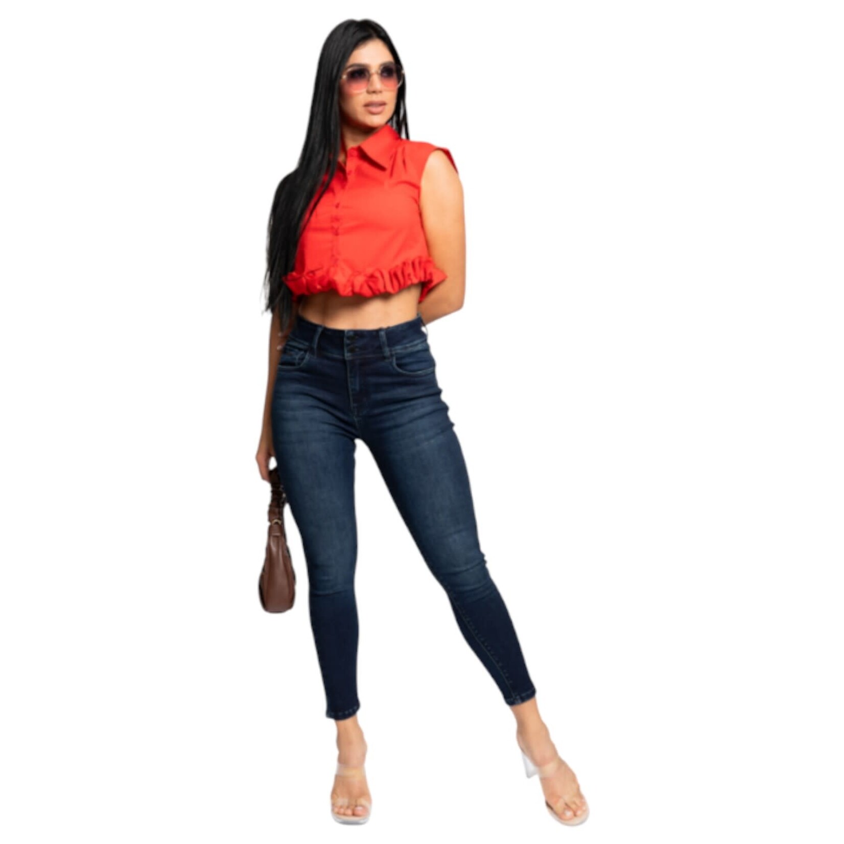 FOXY FOXY SKINNY ANKLE JEAN FJE62