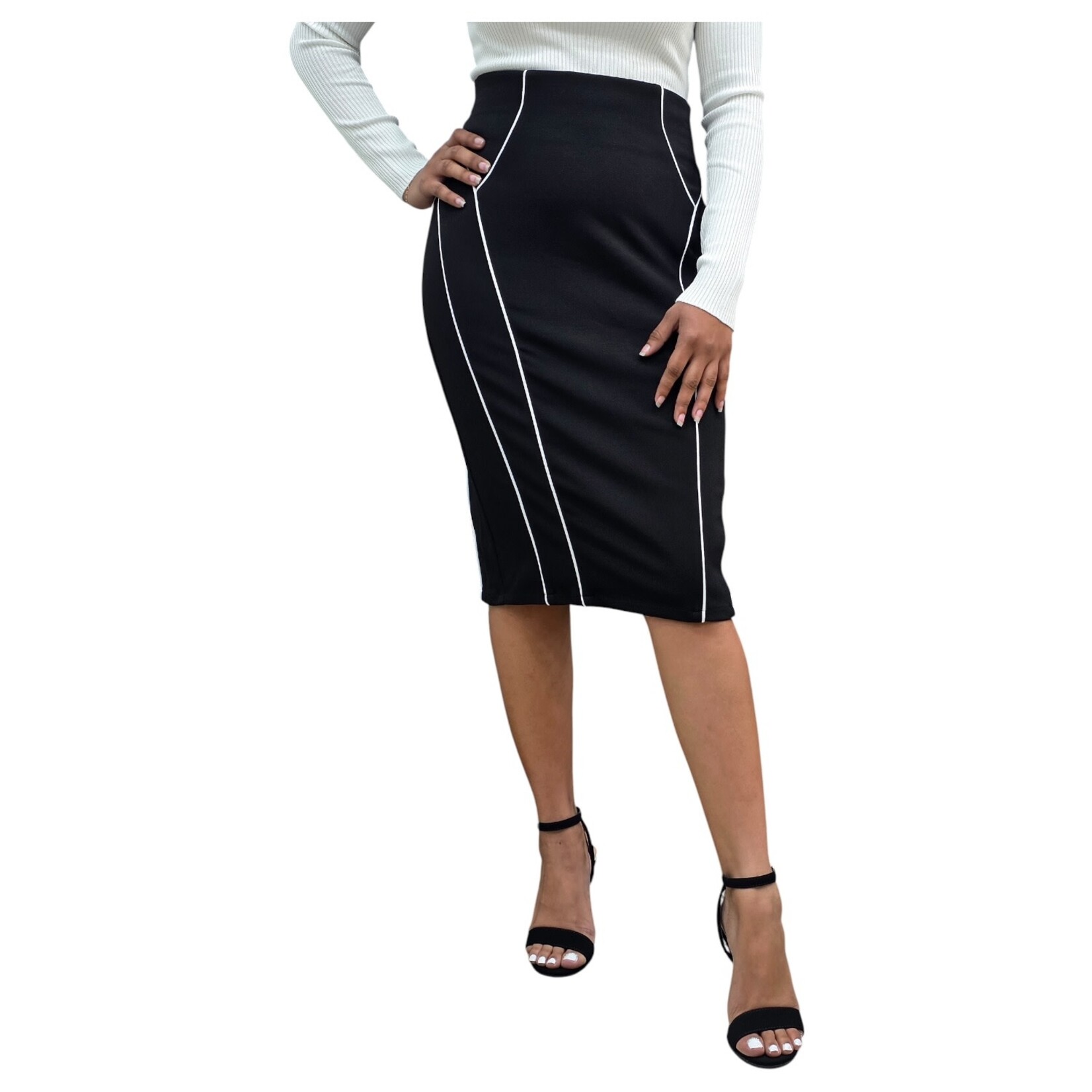 DAZZ DAZZ CREPE SKIRT D14911