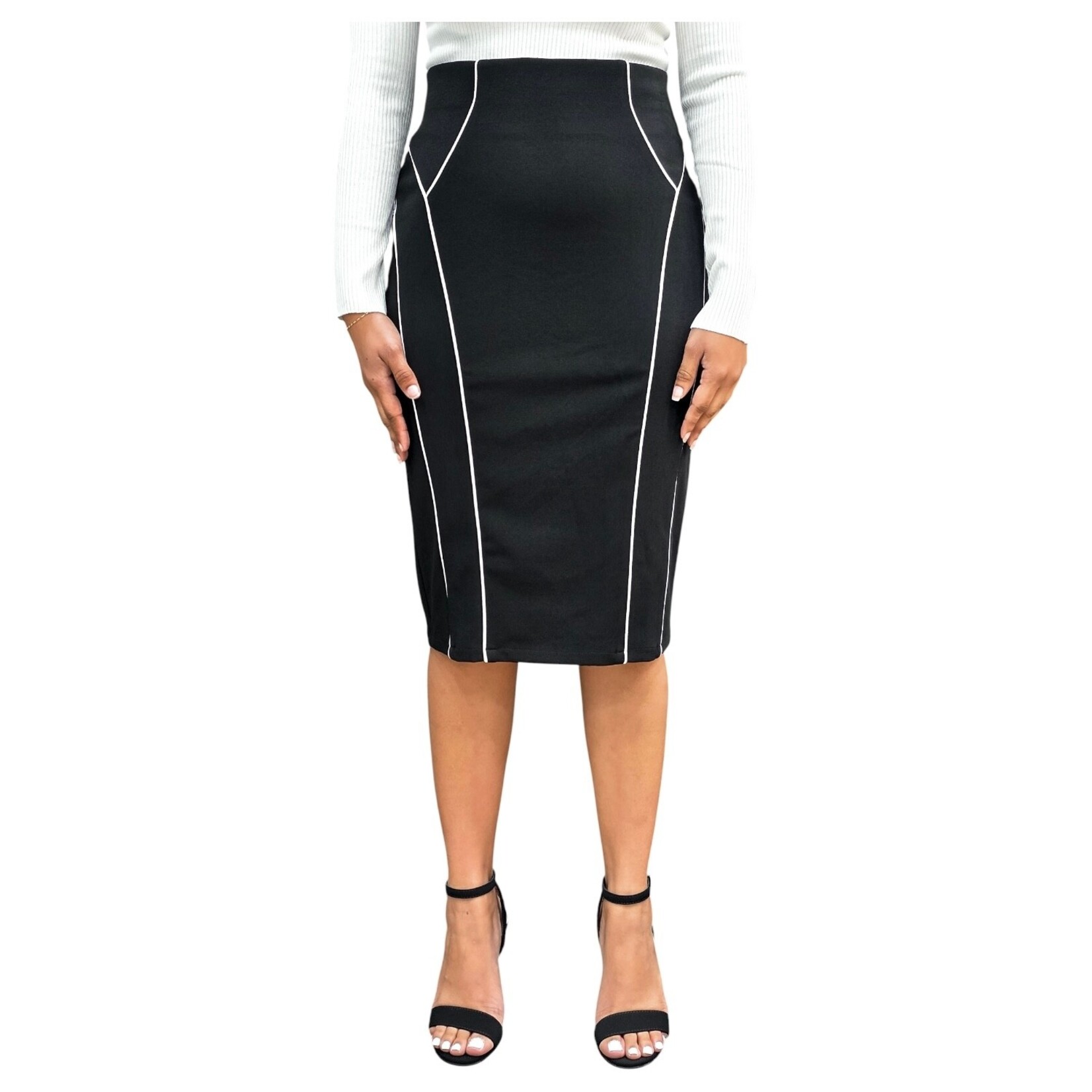 DAZZ DAZZ CREPE SKIRT D14911