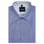 FASCINO FASCINO PATTERNED SHORT SLEEVE SHIRT ST-493MSS