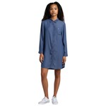 COZZI COZZI LONG SLEEVE DENIM SHIRT DRESS JIM-2034