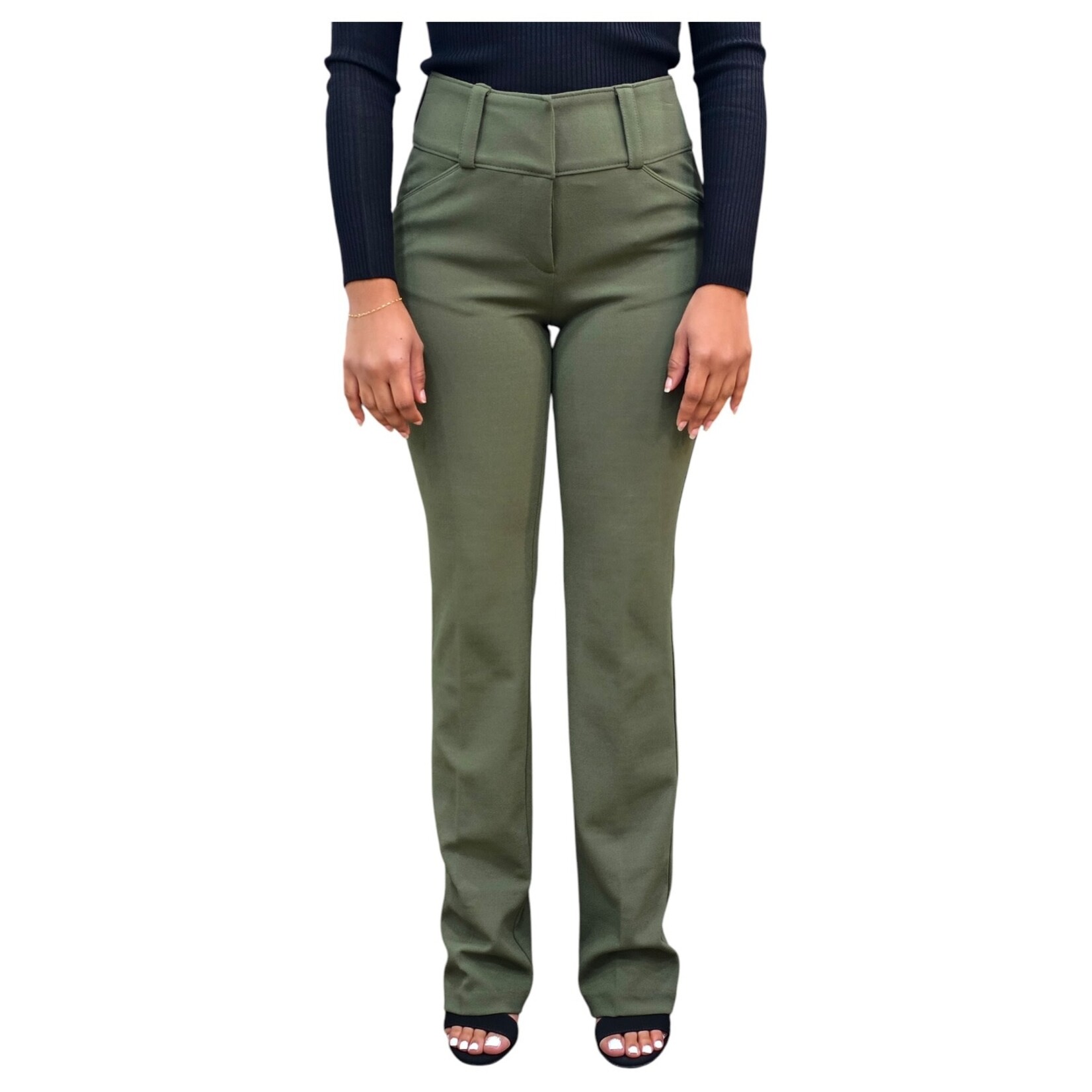 DAZZ DAZZ REGULAR CREPE STRAIGHT DRESSPANT D35033-1