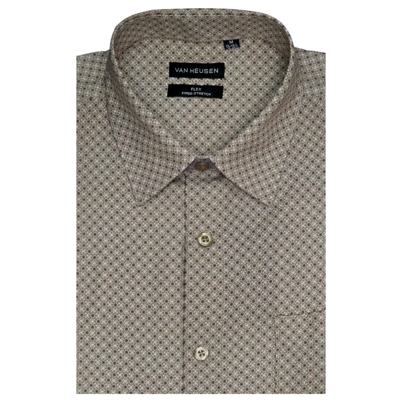 VAN HEUSEN VAN HEUSEN FITTED SHORT SLEEVE SHIRT 500300