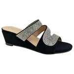 ATALINA ATALINA RHINESTONE BAND WEDGE DW3125