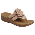 FOREVER FOREVER FLOWER DETAIL SLIPPER TALENT-09