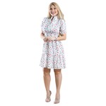 KIT CAT KIT CAT FLORAL SHORT SLEEVE DRESS B41808