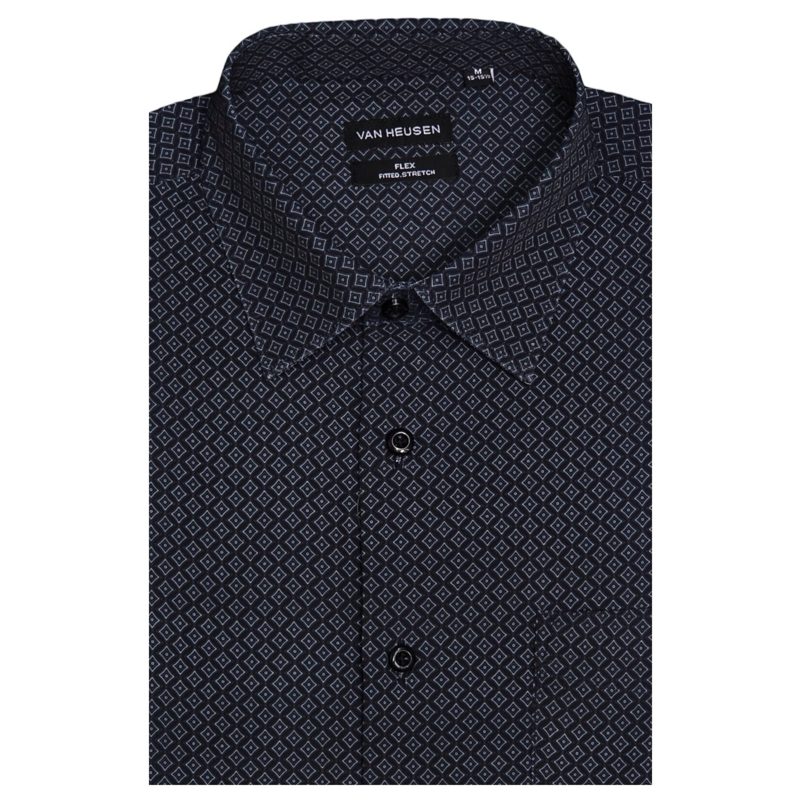 VAN HEUSEN VAN HEUSEN FITTED SHORT SLEEVE SHIRT 500301