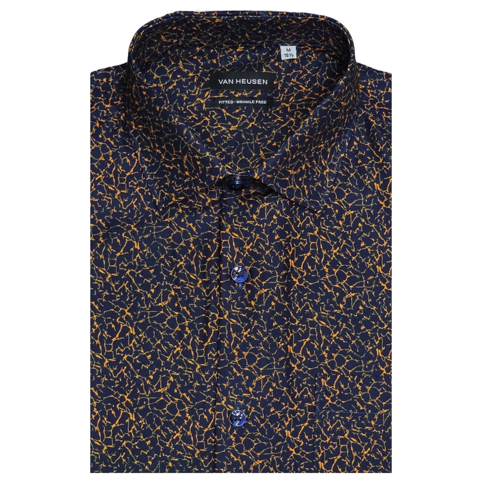 VAN HEUSEN VAN HEUSEN FITTED SHORT SLEEVE SHIRT 500238