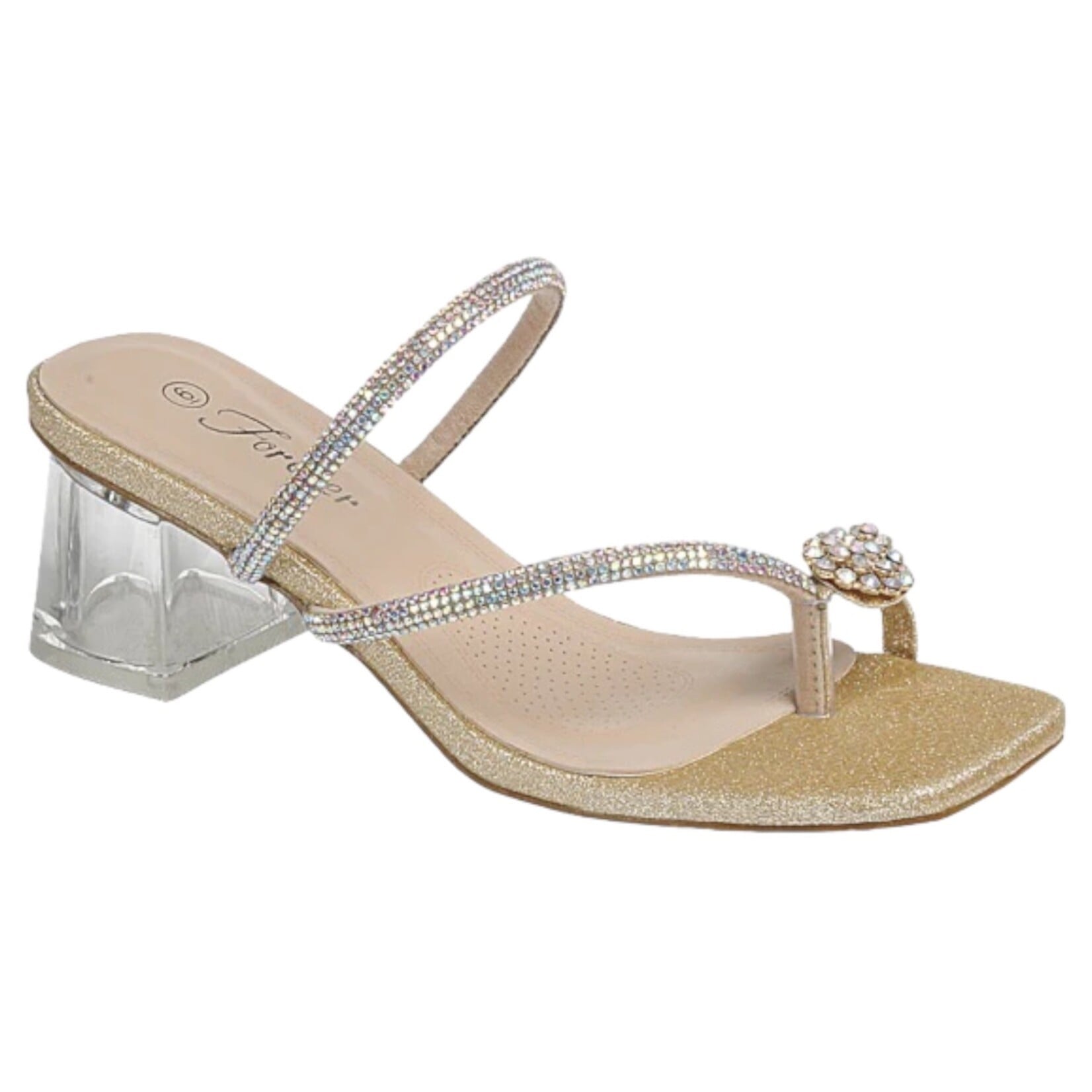FOREVER FOREVER TOE RING CLEAR HEEL NOTIFY-83