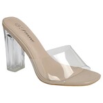 FOREVER FOREVER CLEAR SLIDE BLOCK HEEL VERONICA-20