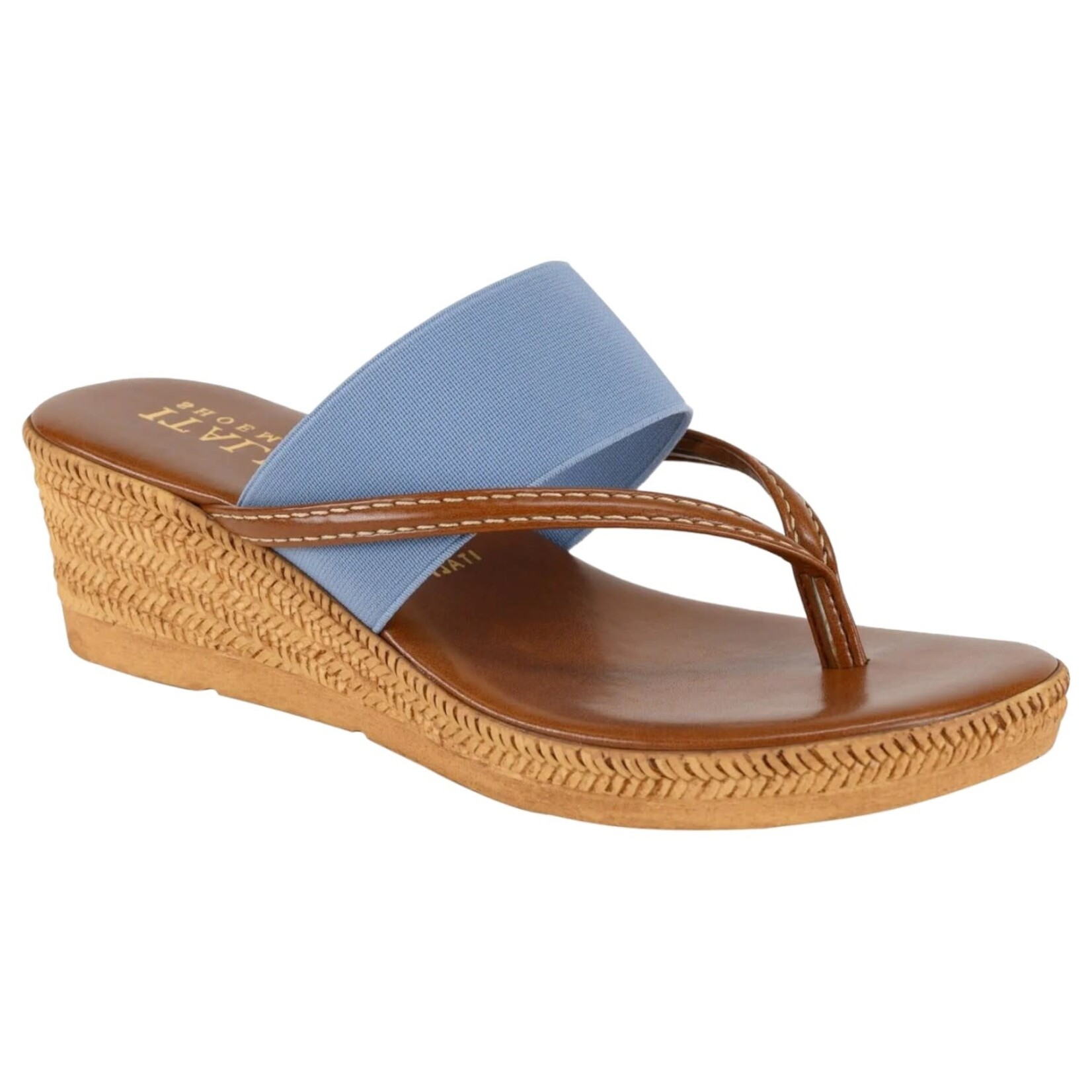 ITALIAN SHOEMAKERS ITALIAN SHOEMAKERS THONG TEXTURED WEDGE BAYLOR
