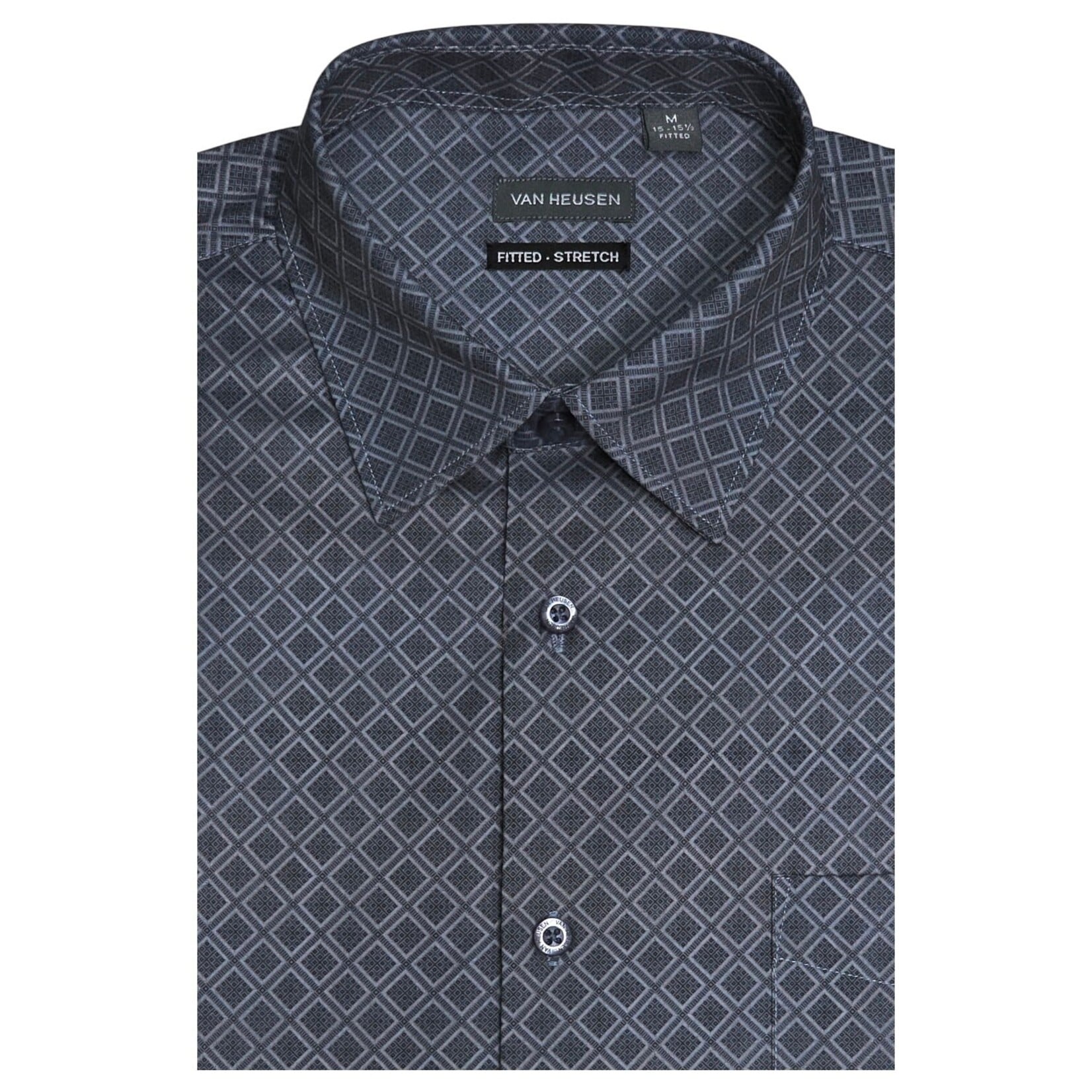 VAN HEUSEN VAN HEUSEN SHORT SLEEVE CASUAL SHIRT 500218