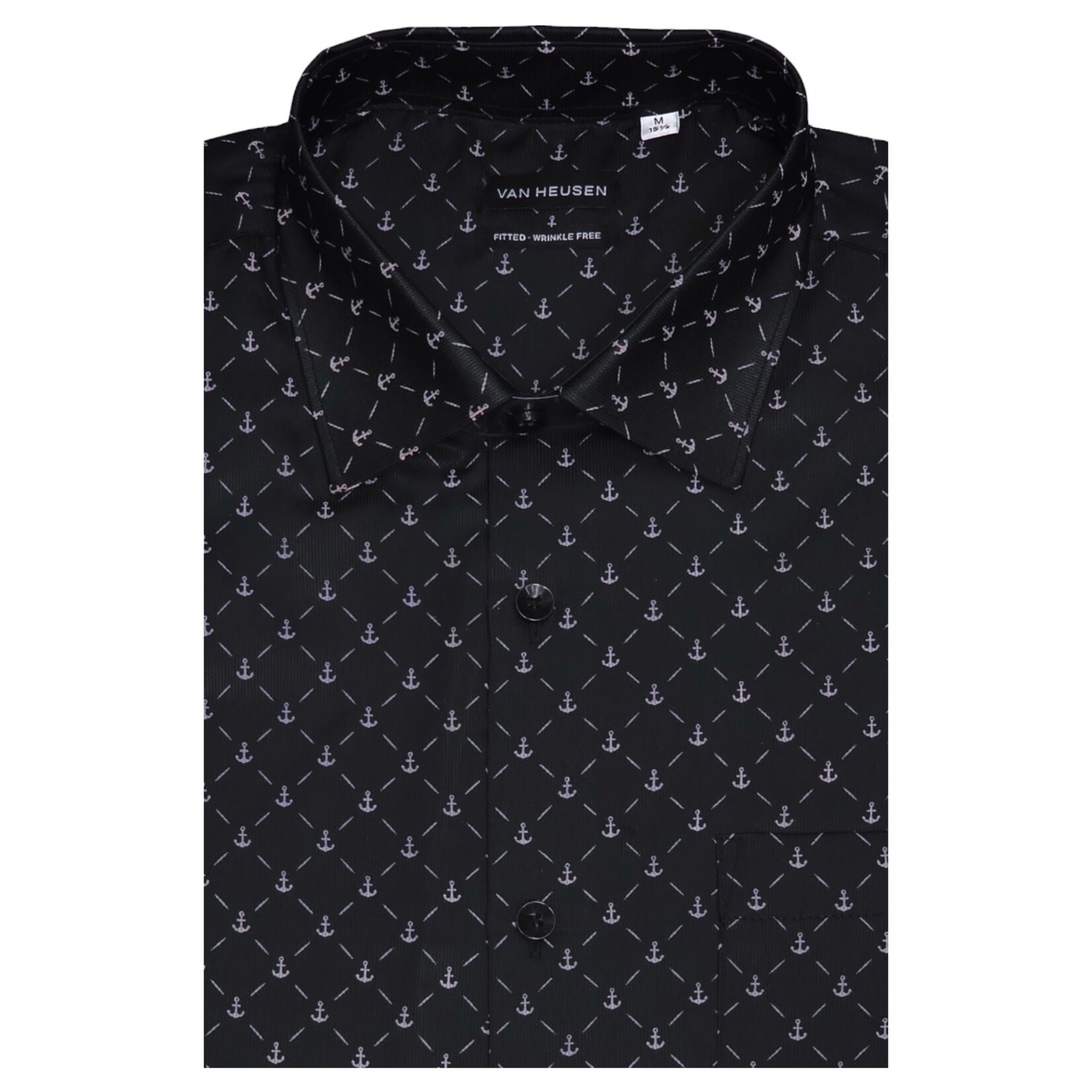 VAN HEUSEN VAN HEUSEN FITTED SHORT SLEEVE SHIRT 500248