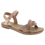 TOP MODA TOP MODA CROSS RHINESTONE CROSS BAND SANDAL TYSON-57