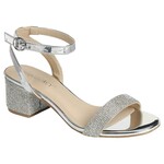 FOREVER FOREVER RHINESTONE BLOCK HEEL NATALIE-22