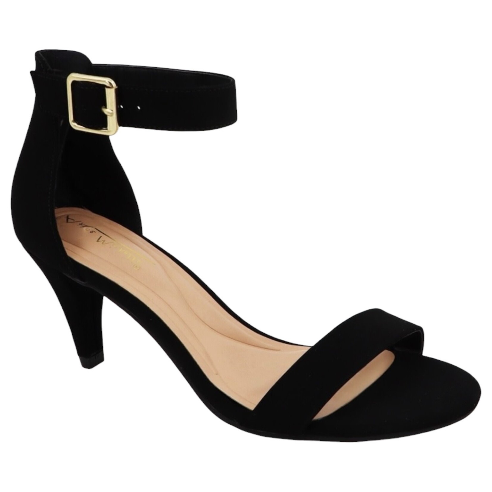 ANNE MICHELLE ANNE MICHELLE ANKLE STRAP HEEL SLIP-01