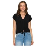 DNA DNA V-NECK WAIST TIE TOP 5479T-24192