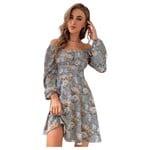 MISS KELLY MISS KELLY FLORAL OFF SHOULDER MINI DRESS SD5259
