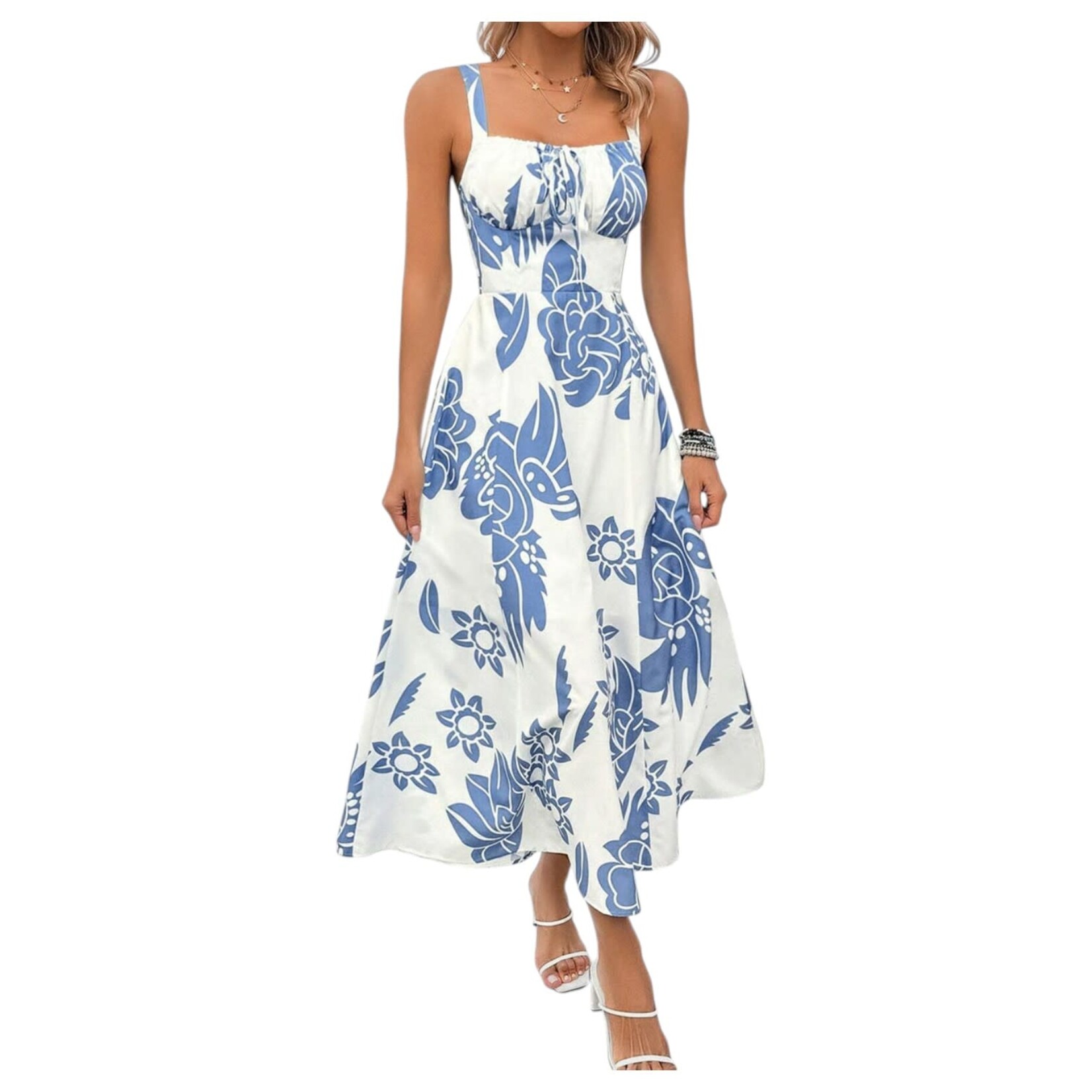 MISS KELLY MISS KELLY STRAP MAXI DRESS SD5238