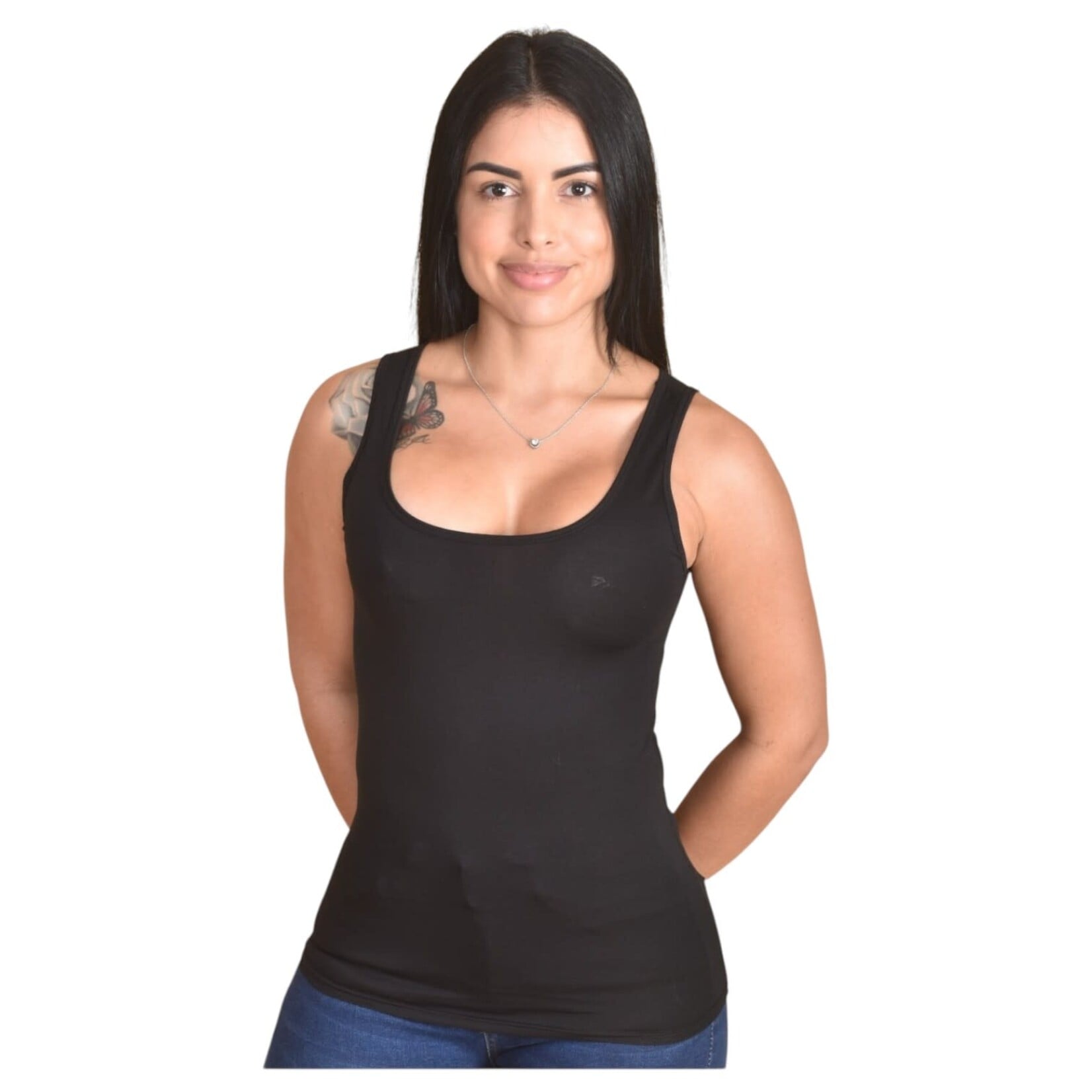 LAC BLEU LAC BLEU TANK TOP B17036