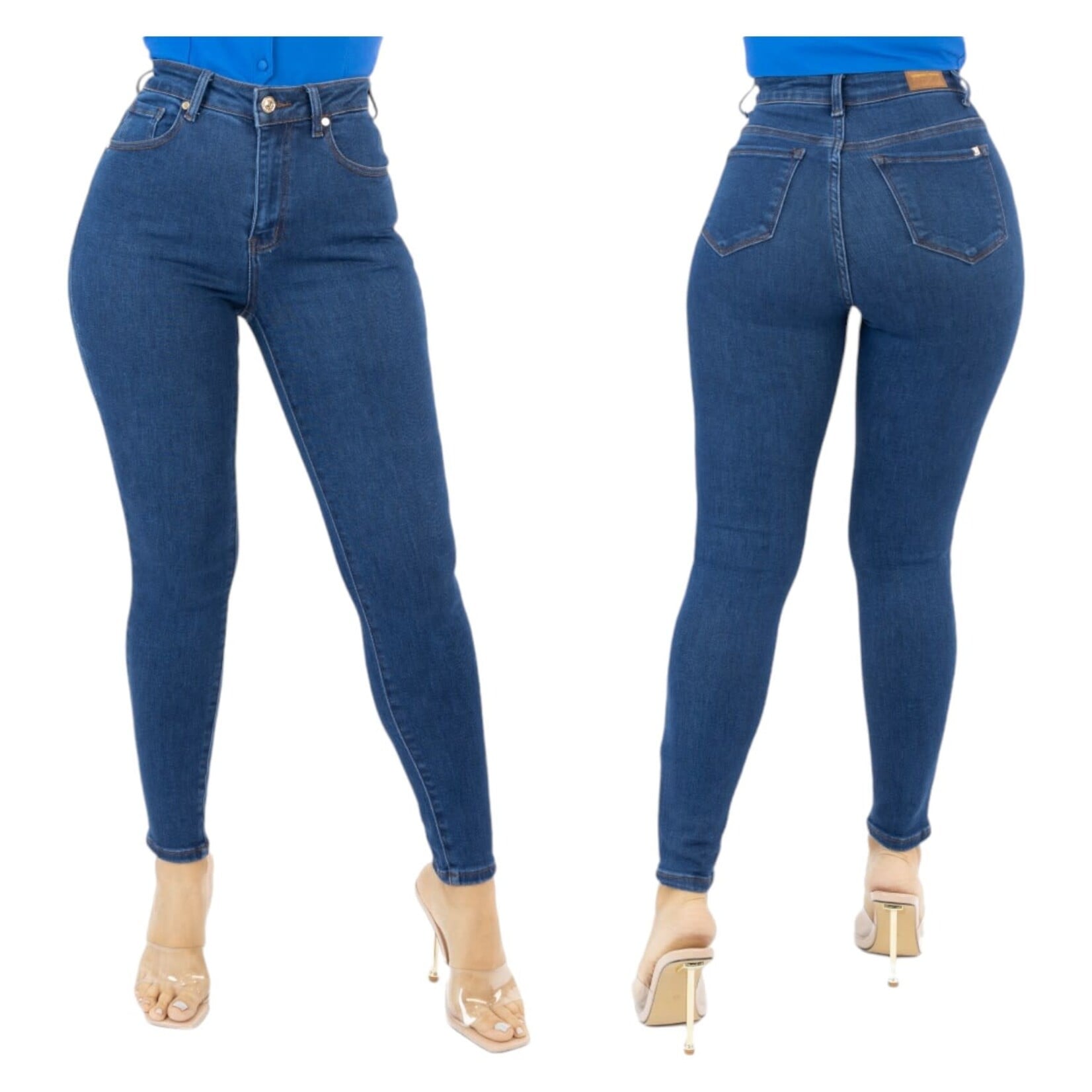 TESORO TESORO HIGH WAIST SKINNY JEAN A100857