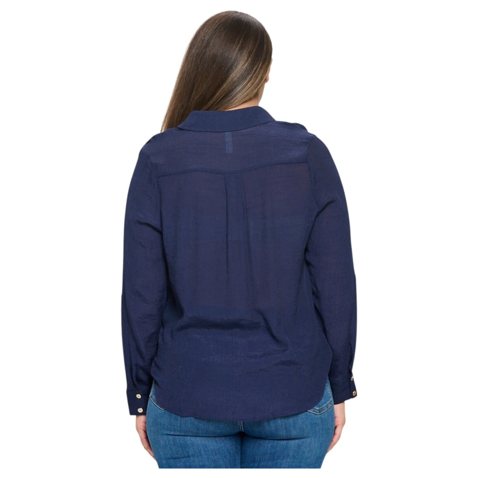 PERSEPTION PERSEPTION PLUS LONG SLEEVE BUTTON UP TOP TP-WM-549