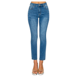 WAX JEANS WAX REGULAR SLIM STRAIGHT BASIC JEAN 90416