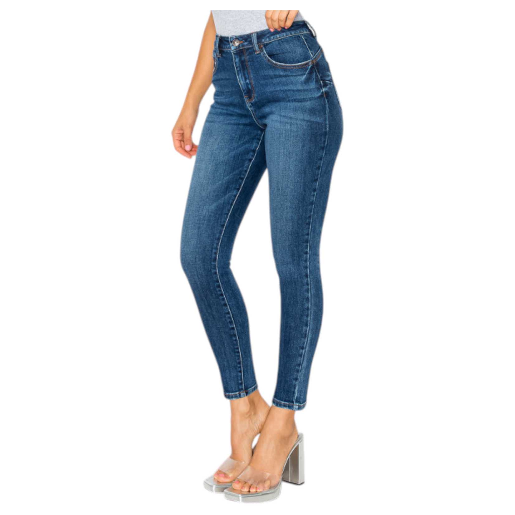 WAX JEANS WAX AUTHENTIC BASIC PUSH-UP SKINNY JEANS 90298