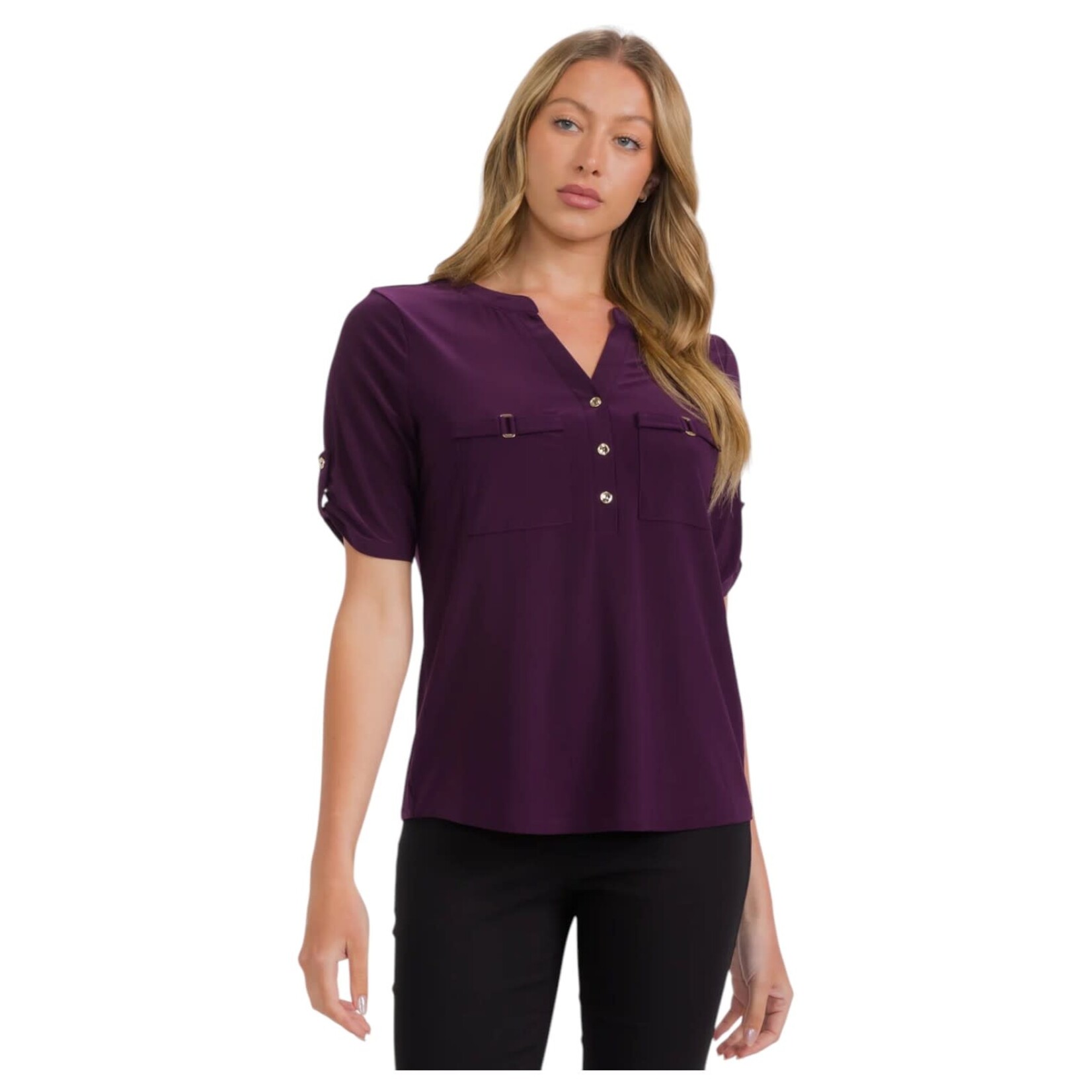 PERSEPTION PERSEPTION ROLL TAB SHORT SLEEVE TOP TP-MS-1951