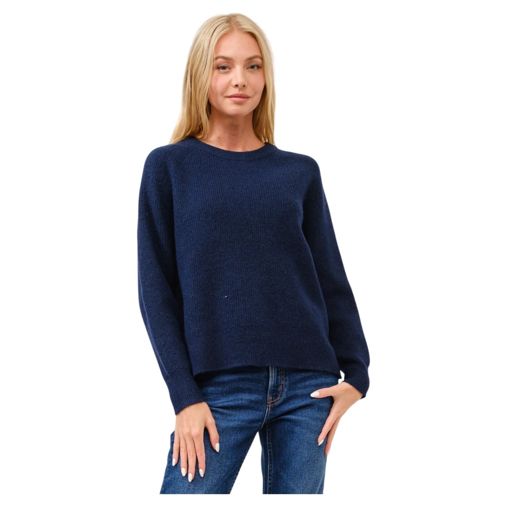 CIELO CIELO ROUND NECK PULL OVER SWEATER SW21