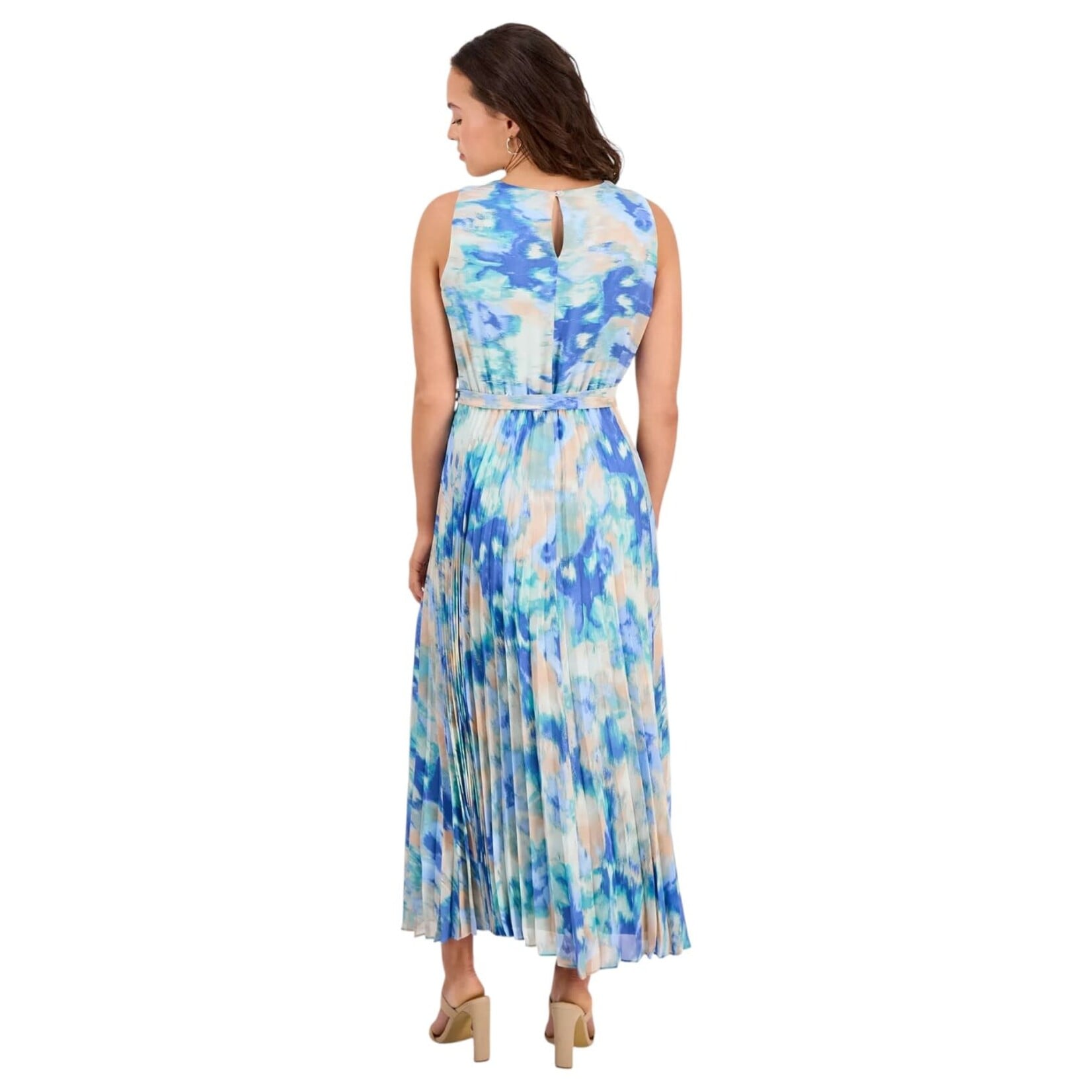 SANDRA DARREN SANDRA DARREN SLEEVELESS PLEATED MAXI 78128