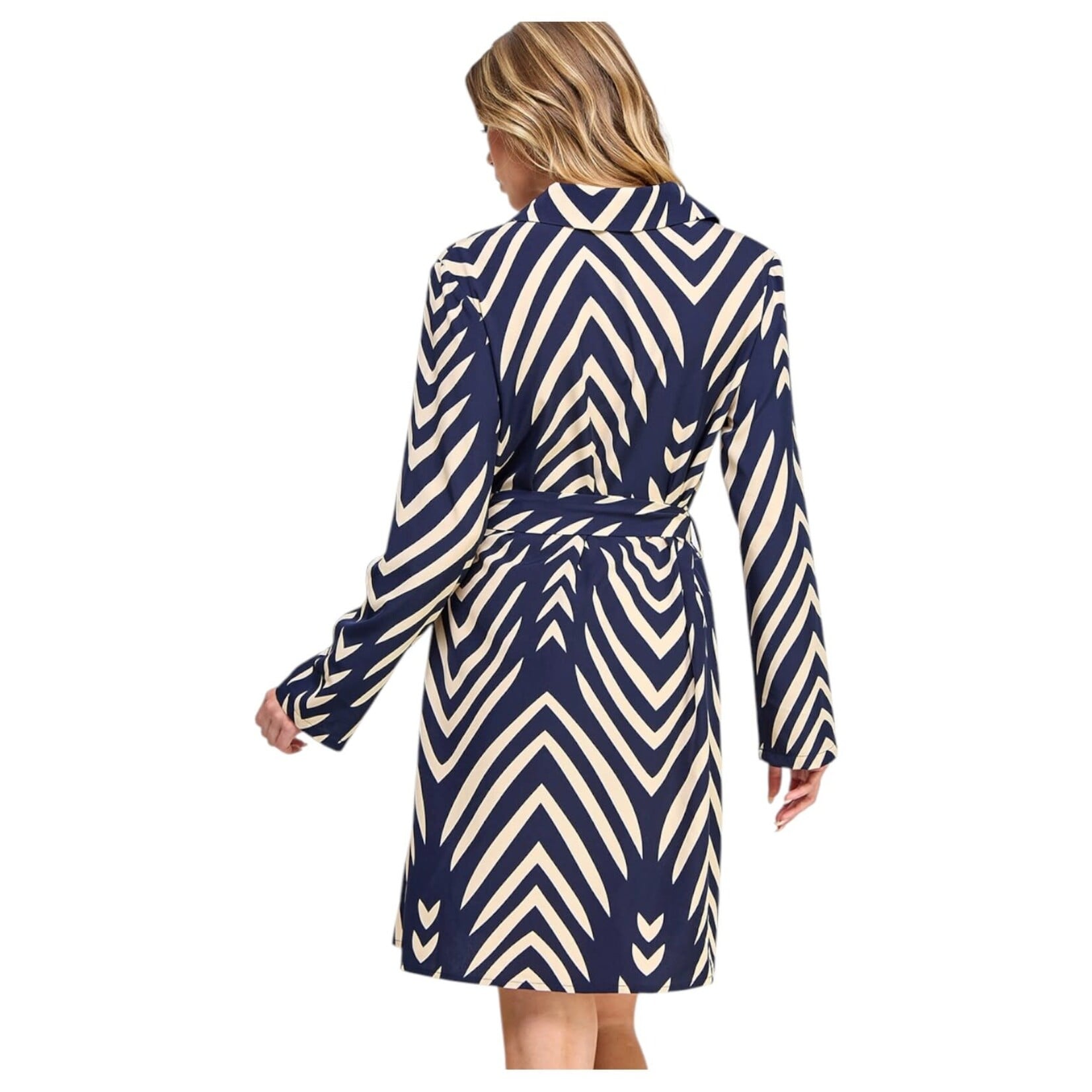 SOLUTION SOLUTION BUTTON FRONT SHIRT DRESS  S-26579