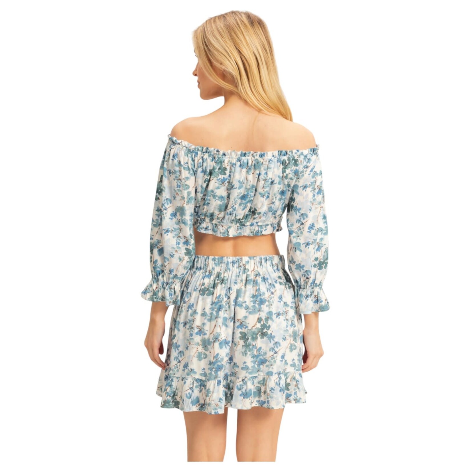 HYFVE HYFVE OFF SHOULDER TOP & SKIRT SET HF25A183-SET