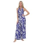 AAKAA AAKAA HALTER BELTED JUMPSUIT RA93160K