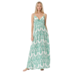 AAKAA AAKAA CAMI ELASTIC WAIST MAXI DRESS DA31752K