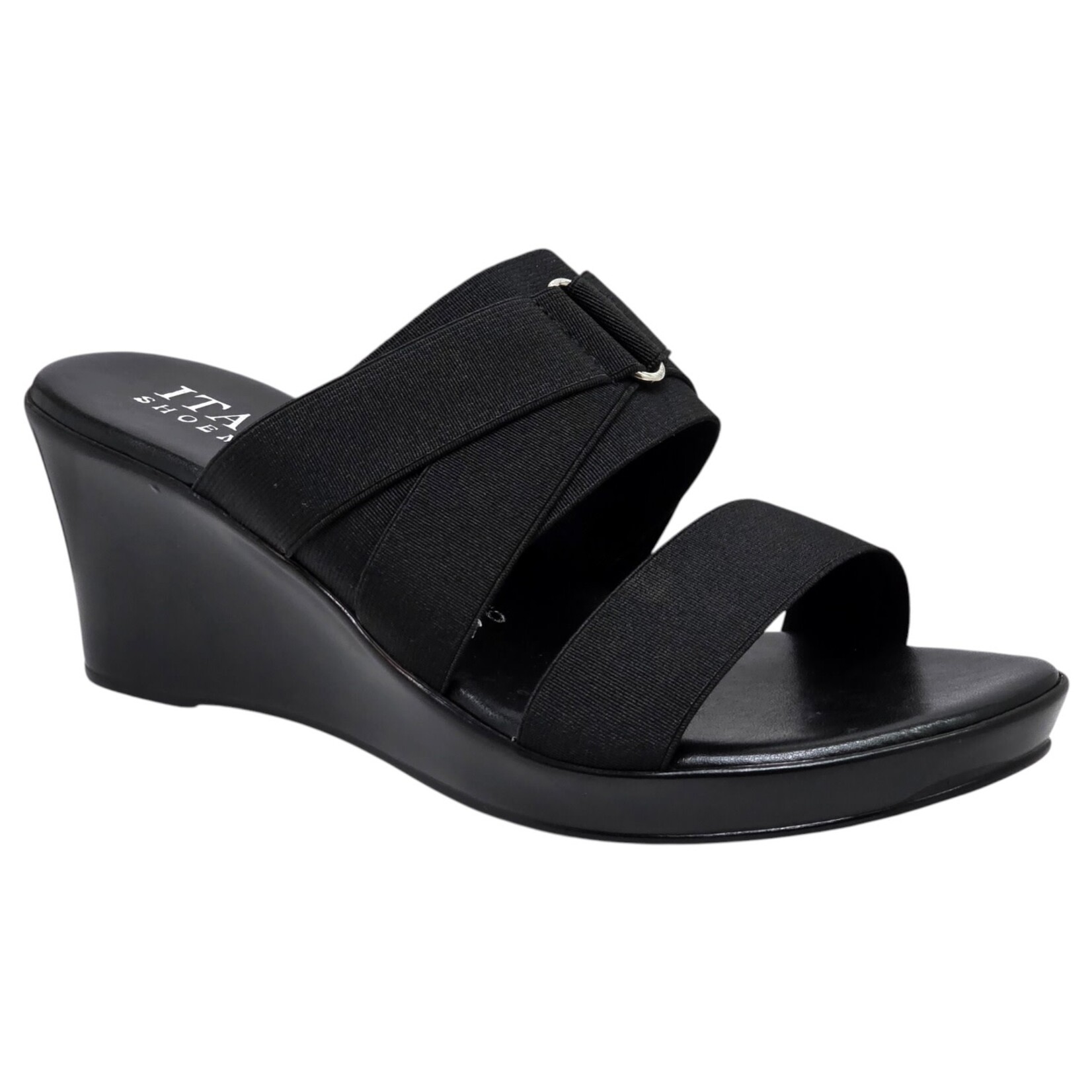 ITALIAN SHOEMAKERS ITALIAN SHOEMAKERS WEDGE SLIPPERS KAROLYN