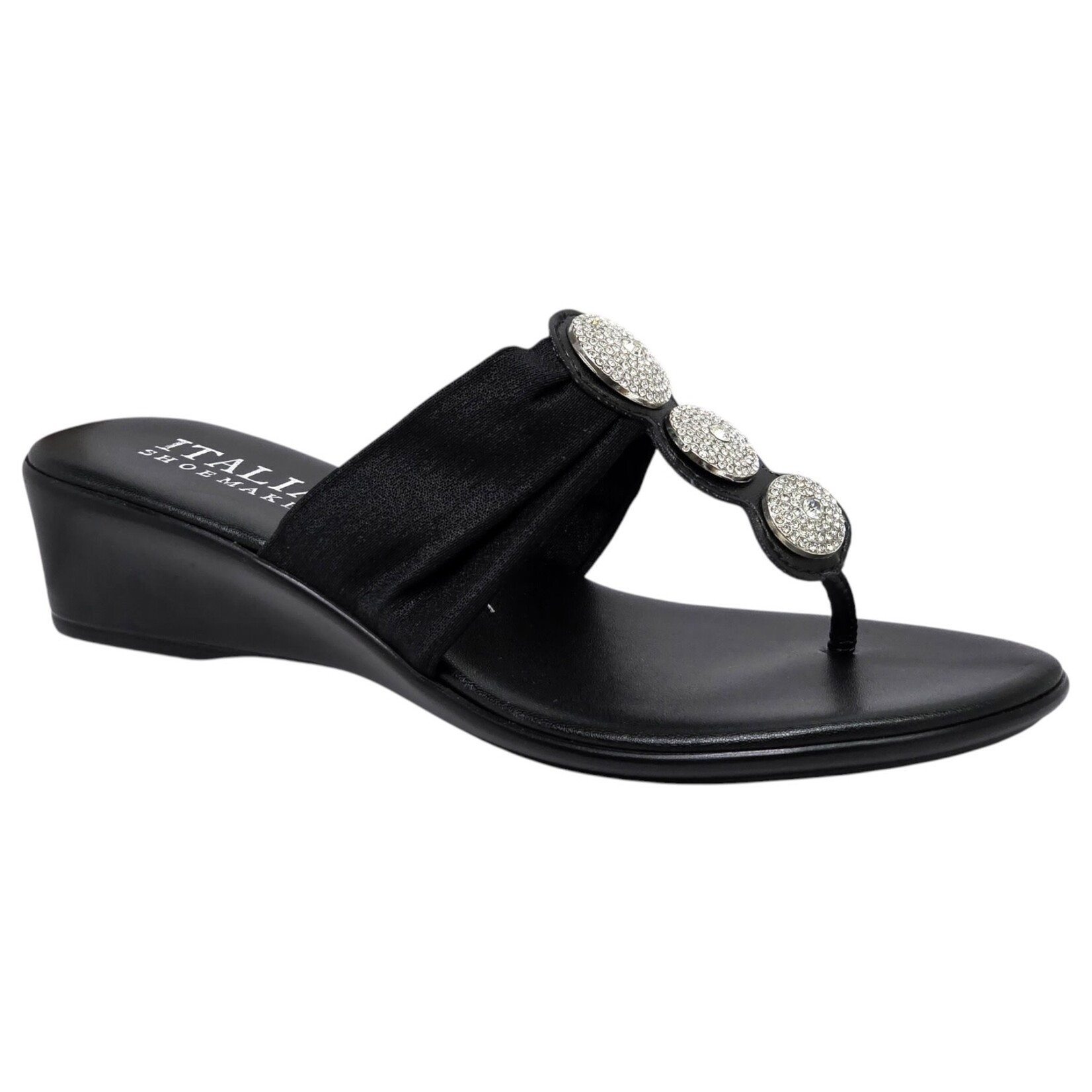 ITALIAN SHOEMAKERS ITALINA SHOEMAKER BLOCK HEELS  GLOSS