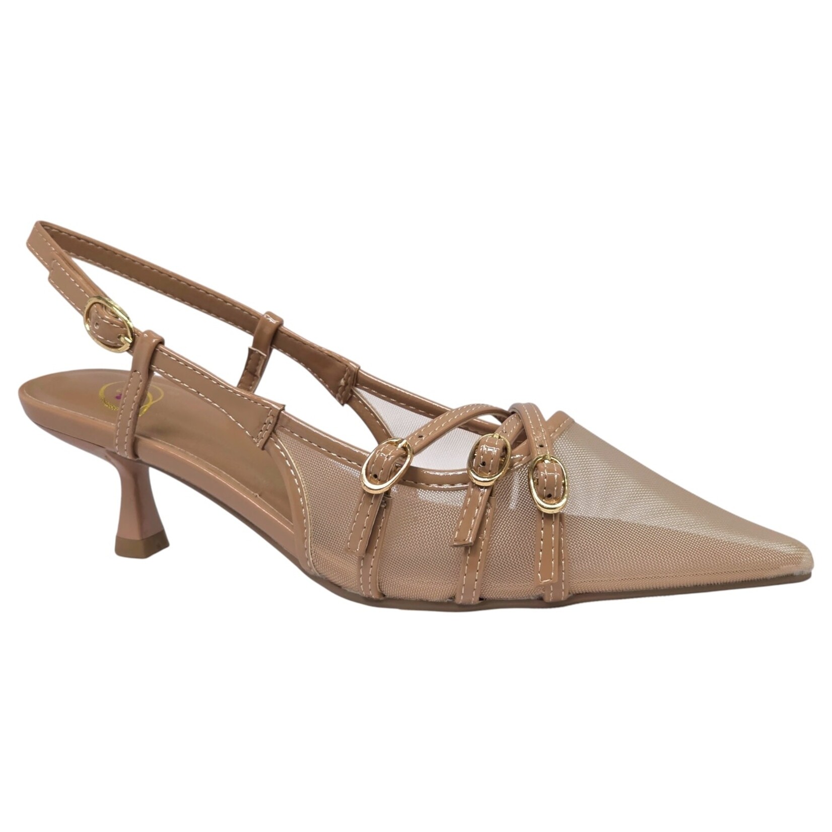 SODA SODA MESH SLINGBACK HEEL LORENZO