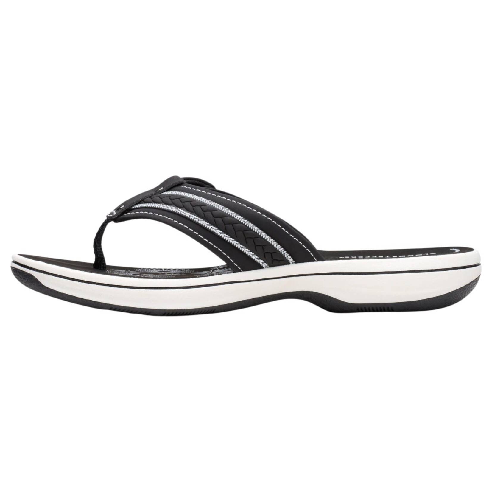 CLARKS CLARKS BRAIDED THONG SLIPPER BREEZEY SUN 26181842