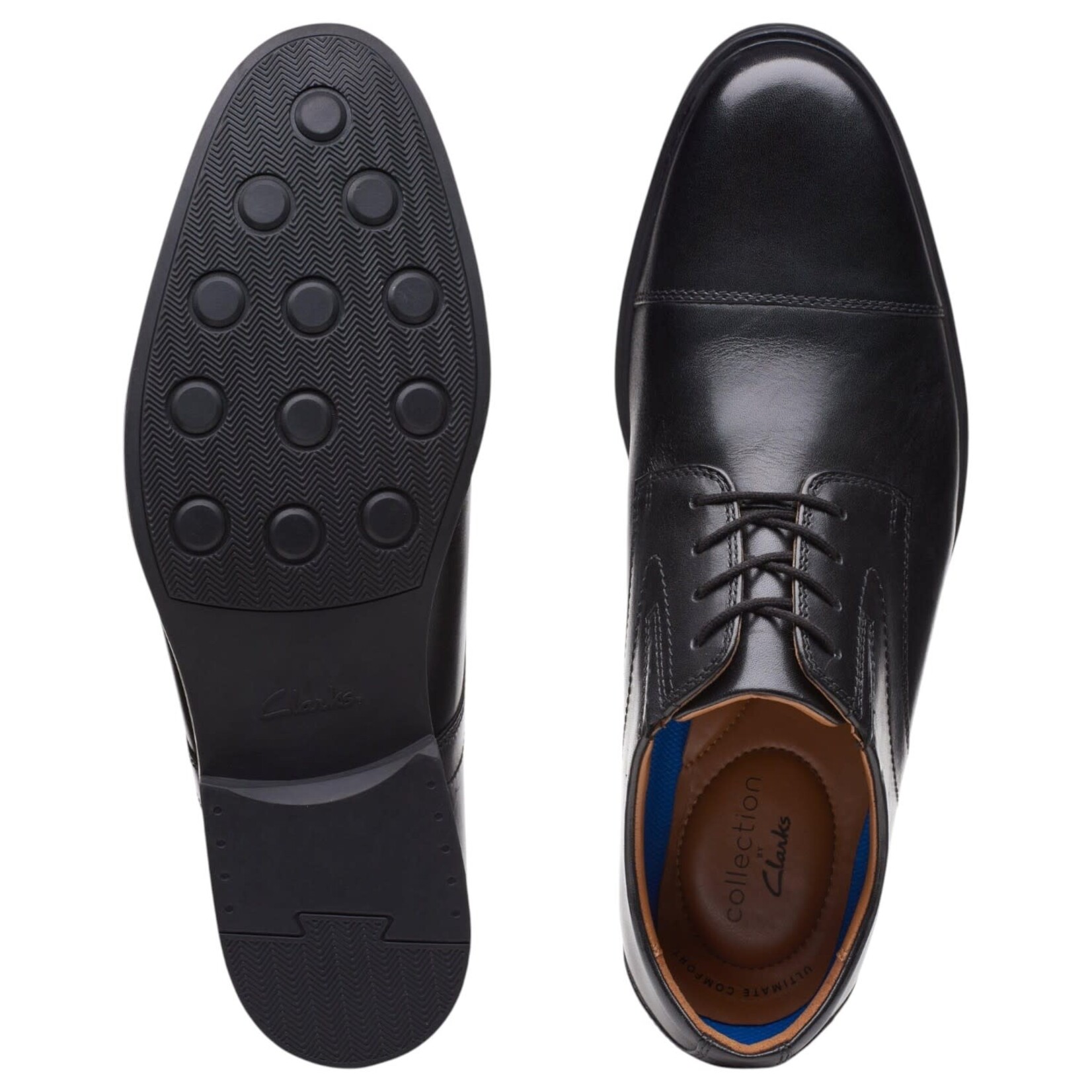 CLARKS CLARKS LACE UP DRESS SHOE WHIDDON CAP 26152912
