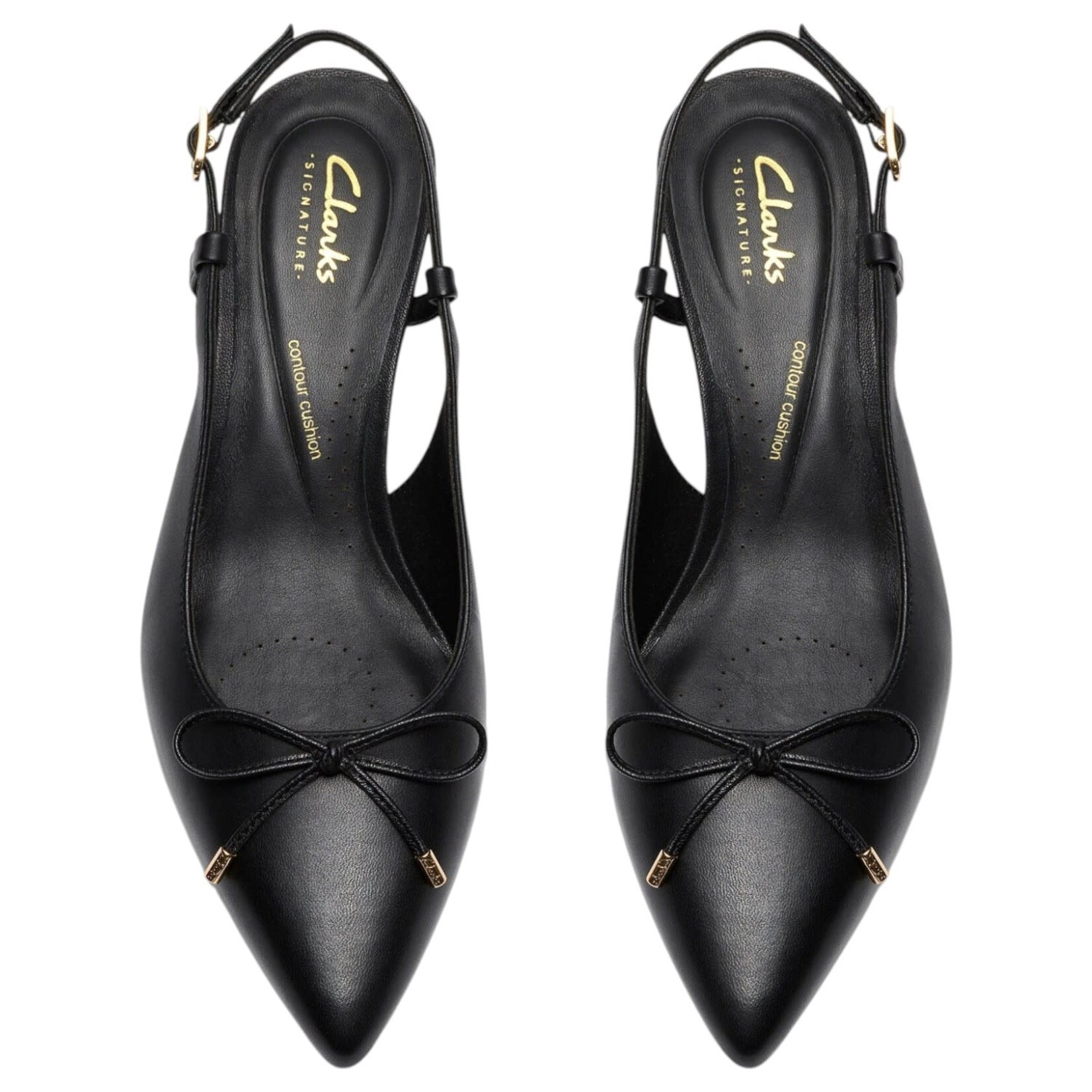 CLARKS CLARKS BOW DETAIL SLINGBACK HEEL ZAREY BOW 26186343
