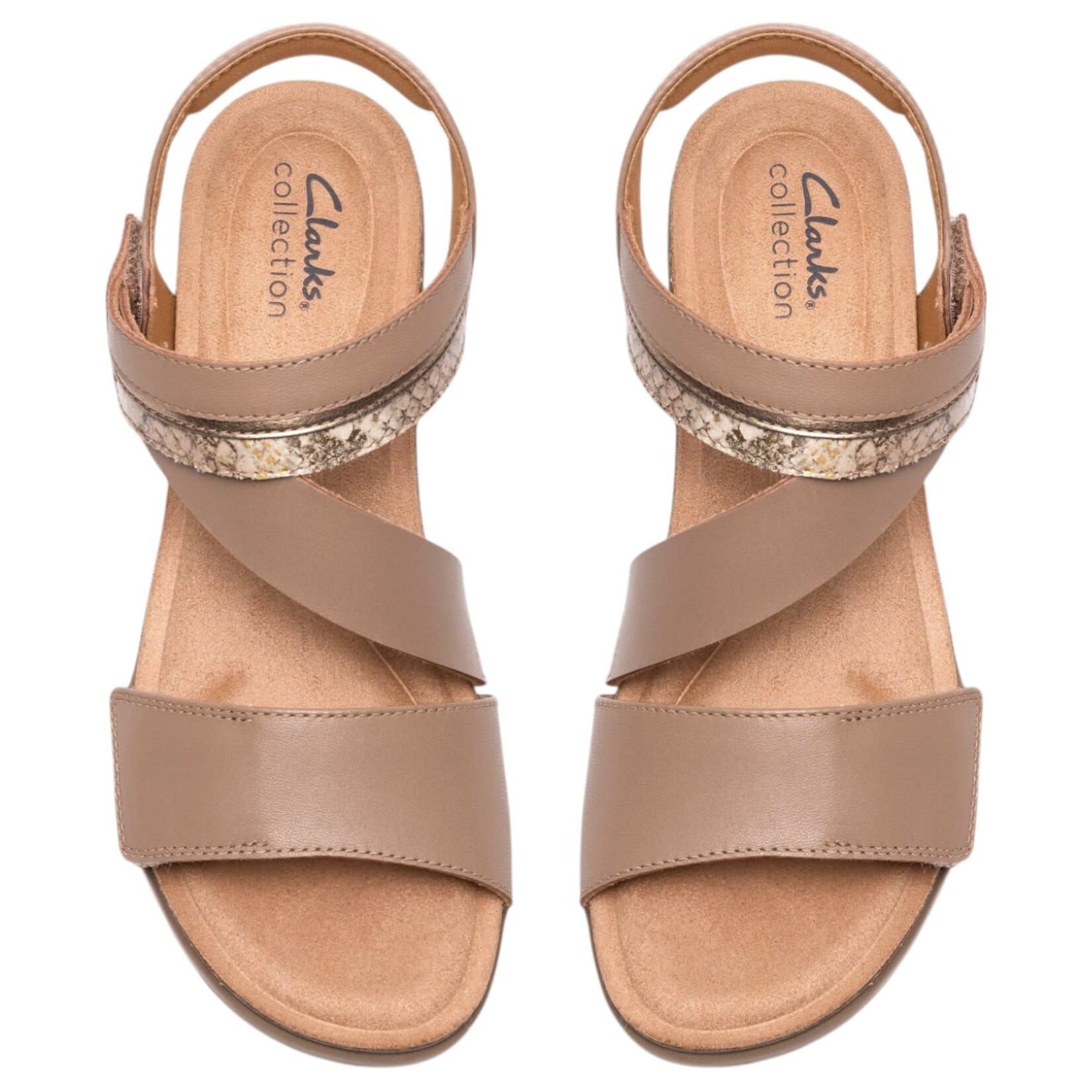 CLARKS CLARKS VELCRO WEDGE KACHA WAVE 26186965