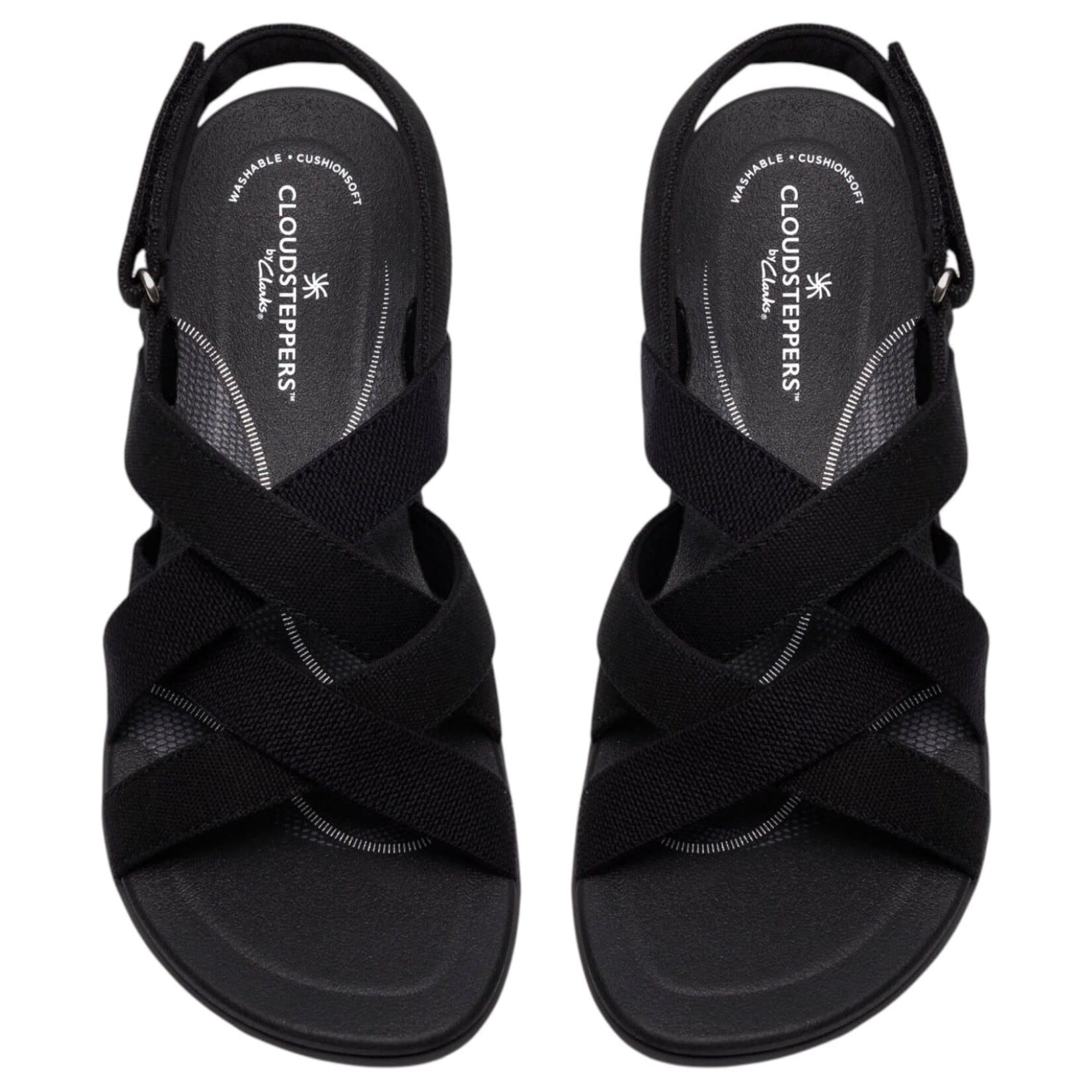 CLARKS CLARKS CROSS STRAP VELCRO SANDAL BREEZERAE ANA 26186814