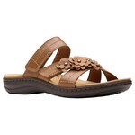 CLARKS CLARKS FLOWER DETAIL VELCRO SLIPPER LAURIEANN ROSE 26183577