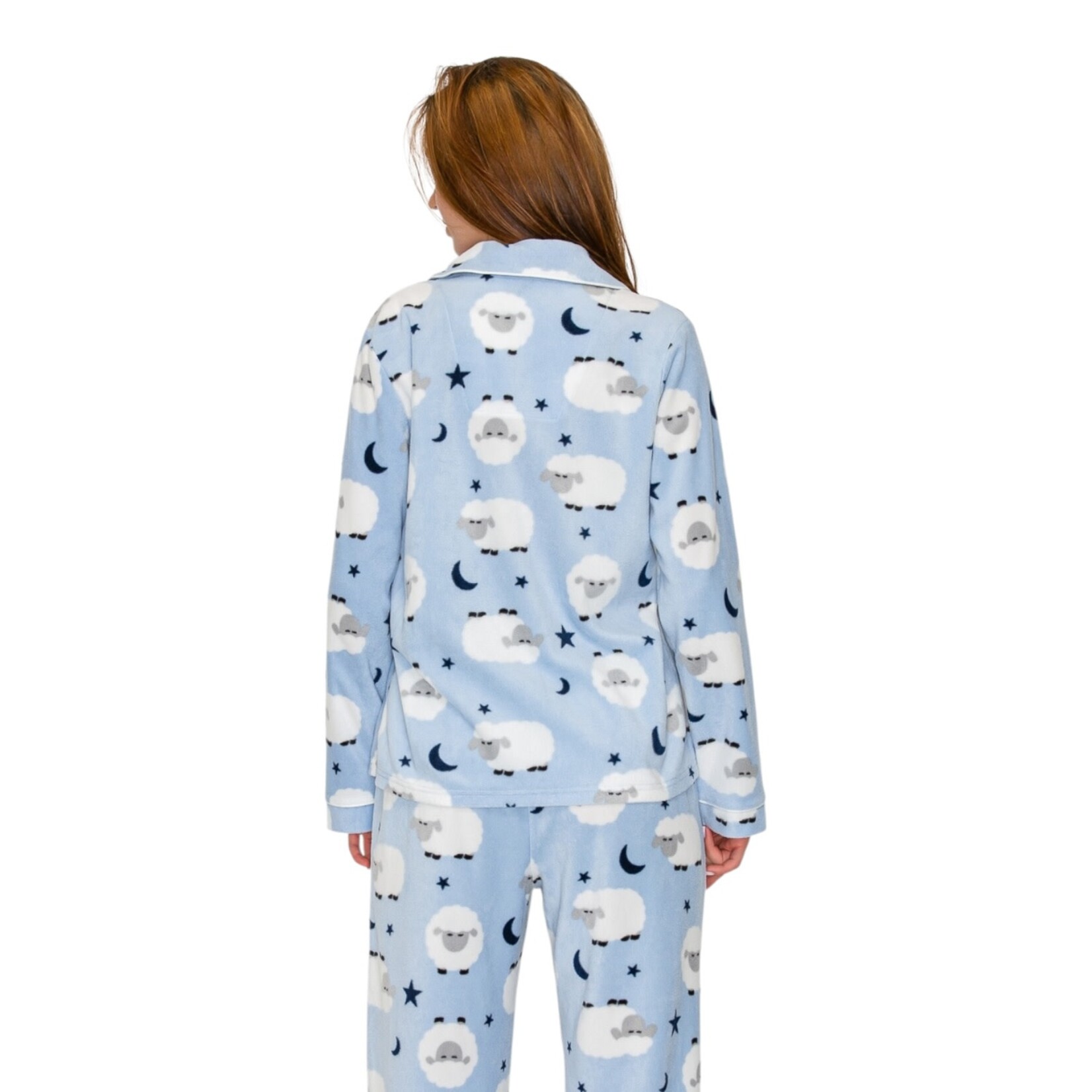 IRIS IRIS SHEEP PRINT PAJAMA TOP & PANT SET ISET453-1378