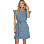 SHE & SKY SHE & SKY CAP SLEEVE KNEE LENGTH DRESS SY7919