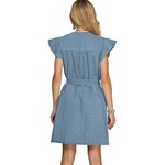 SHE & SKY SHE & SKY CAP SLEEVE KNEE LENGTH DRESS SY7919